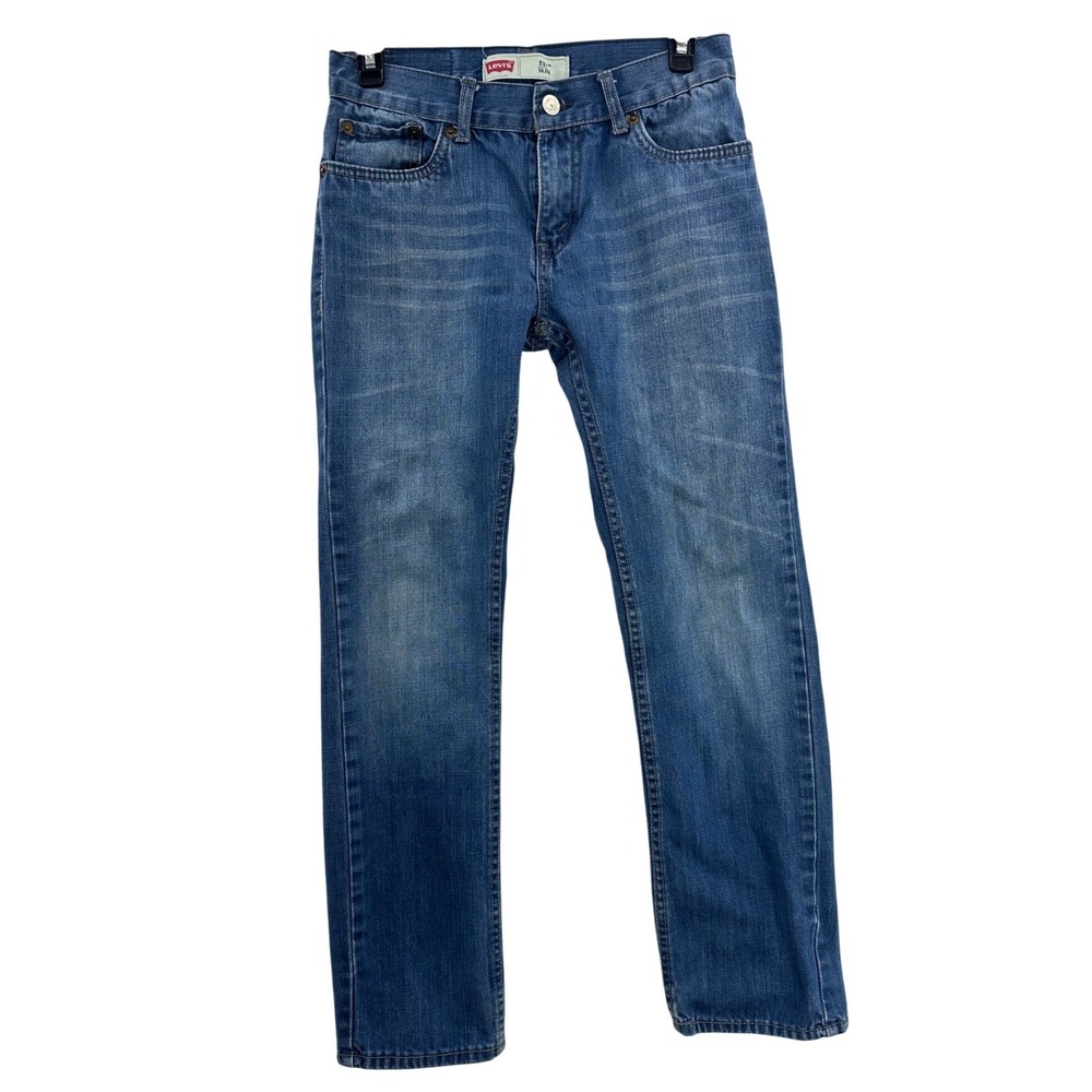 Levi‎ Strauss 511 Slim Fit Jeans Boys Size 14 Regular Blue Denim Pants